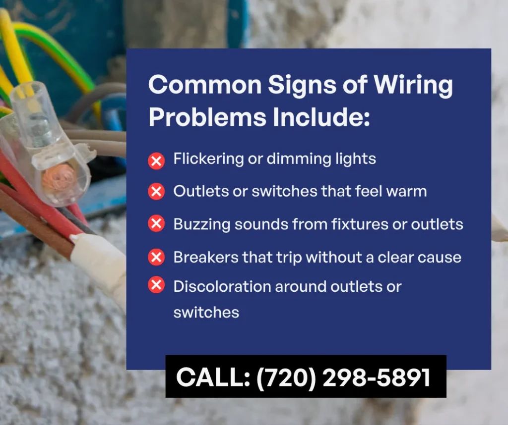 common signs bad electrical wiring