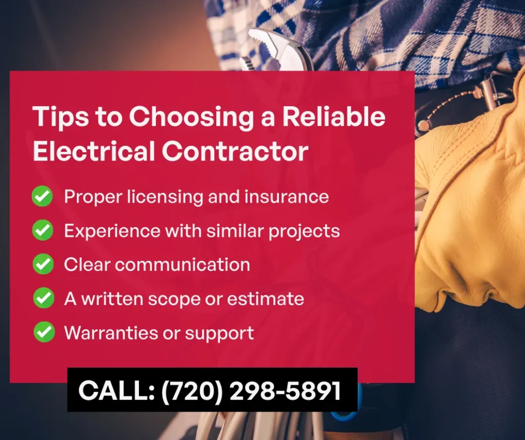 hiring reliable electrical contractor