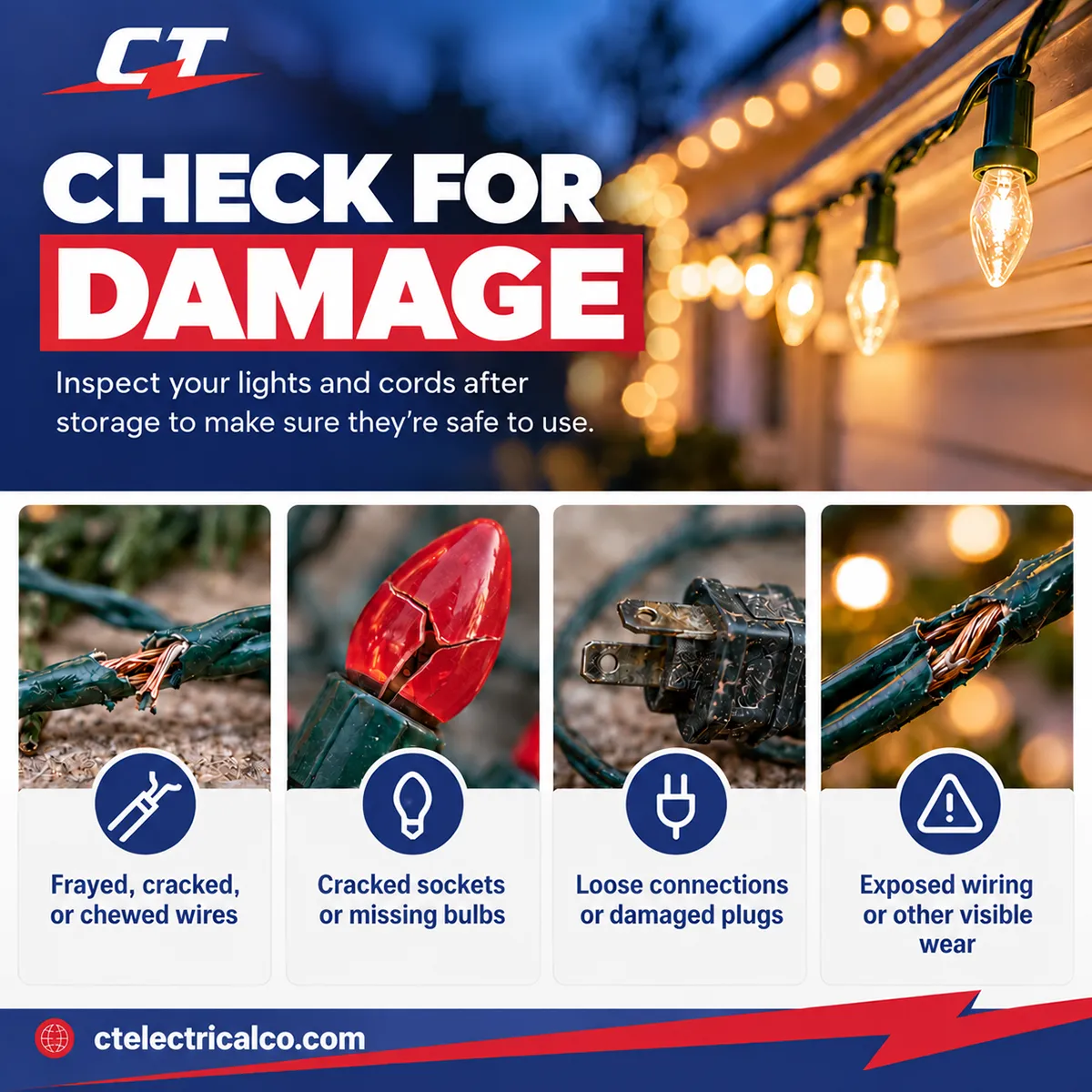holiday light safety check